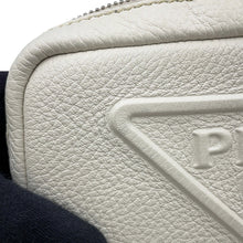 将图像加载到图库查看器中,PRADA Vitello Daino Small Crossbody Bag White Soft Leather