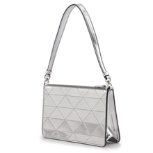 Load image into Gallery viewer, PRADA Metallic Mini Bag Silver1BC155_2D0F_F0118 Leather