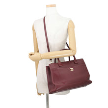 将图像加载到图库查看器中,CHANEL Neo Executive Tote BordeauxA69930 Caviar Leather