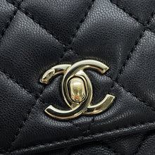 将图像加载到图库查看器中,CHANEL Coco handle Black/MulticolorAS2215 Lambskin Size XXS