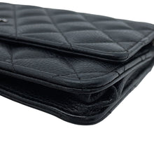 Load image into Gallery viewer, CHANEL Matelasse Classic Chain Wallet BlackAP0250 Caviar Leather