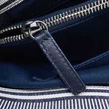 将图像加载到图库查看器中,CHANEL CC Logo 2wayTote Bag NavyA92240 Denim Leather