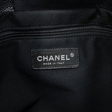 将图像加载到图库查看器中,CHANEL CC Logo Tote Bag BlackA46566 Caviar Leather