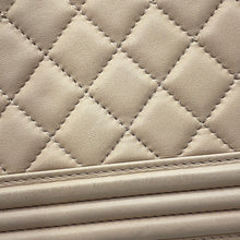 Load image into Gallery viewer, CHANEL Boy Chanel ChainShoulder BeigeA67086 Lambskin Size 25