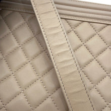 Load image into Gallery viewer, CHANEL Boy Chanel ChainShoulder BeigeA67086 Lambskin Size 25