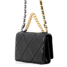 将图像加载到图库查看器中,CHANEL CHANEL19 Chain wallet BlackAS3267 Shiny Lambskin