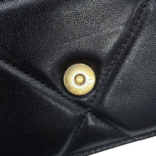 将图像加载到图库查看器中,CHANEL CHANEL19 Chain wallet BlackAS3267 Shiny Lambskin