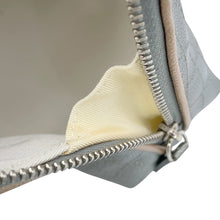 Load image into Gallery viewer, CHANEL Cosmetics Pouch Silver Leather