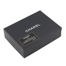Load image into Gallery viewer, CHANEL Cosmetics Pouch Silver Leather