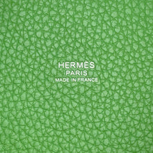 Load image into Gallery viewer, HERMES Picotin Lock Vert Yucca Taurillon Clemence Size PM