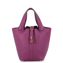 Load image into Gallery viewer, HERMES Picotin Lock Anemone Taurillon Clemence Size PM