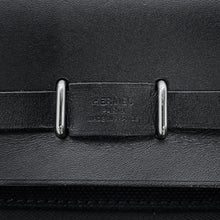 Load image into Gallery viewer, HERMES Herbag zip Black Toile Military Vache Hunter Leather Size Mini