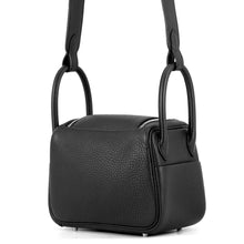 Load image into Gallery viewer, HERMES Lindy Black Taurillon Clemence Size Mini