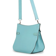 Load image into Gallery viewer, HERMES Jypsiere Blue Atoll Taurillon Clemence Swift Leather Size 28