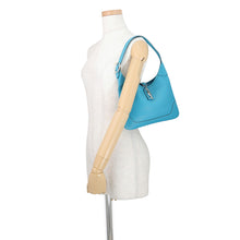 Load image into Gallery viewer, HERMES Trim Turquoise Chevre Leather Size 24
