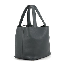 将图像加载到图库查看器中,HERMES Picotin Lock Vert Fonce Taurillon Clemence Size MM