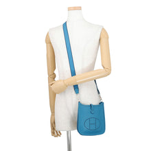 Load image into Gallery viewer, HERMES Evelyne Long Amazon Cobalt Taurillon Clemence Size TPM