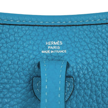 Load image into Gallery viewer, HERMES Evelyne Long Amazon Cobalt Taurillon Clemence Size TPM