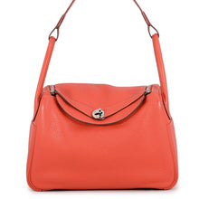 将图像加载到图库查看器中,HERMES Lindy Rose Jaipur Taurillon Clemence Size 30