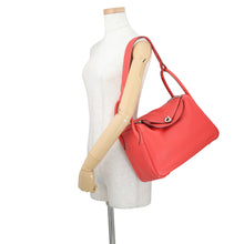 将图像加载到图库查看器中,HERMES Lindy Rose Jaipur Taurillon Clemence Size 30