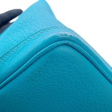 Load image into Gallery viewer, HERMES Garden Party Turquoise Negonda Leather Size PM