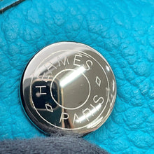 Load image into Gallery viewer, HERMES Garden Party Turquoise Negonda Leather Size PM