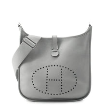 Load image into Gallery viewer, HERMES Evelyne3 Blue Gacier Taurillon Clemence Size GM