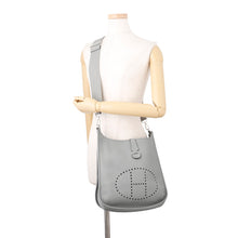 Load image into Gallery viewer, HERMES Evelyne3 Blue Gacier Taurillon Clemence Size GM