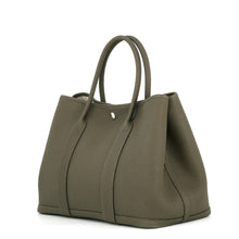 Load image into Gallery viewer, HERMES Garden Party Vert Olive Negonda Leather Size PM