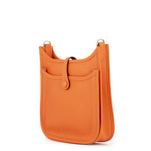 将图像加载到图库查看器中,HERMES Evelyne3 Orange Taurillon Clemence Size 23