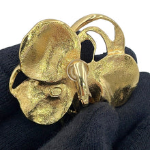 将图像加载到图库查看器中,CHANEL Camellia EarringABD305-B16659-NX996 Gold Plated Color Stone Rhinestone