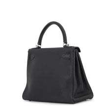 Load image into Gallery viewer, HERMES Kelly Retourne Black Togo Leather Size 28