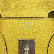 将图像加载到图库查看器中,HERMES Birkin Jaune de Naples Taurillon Nobillo Size 25