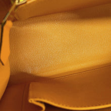 Load image into Gallery viewer, HERMES Kelly SPO Jaune d'or/Blue Royal Epsom Size 25