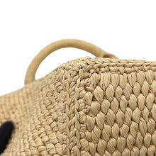 将图像加载到图库查看器中,CELINE Cabas Thais Natural/White116302FF7.01BC Raffia Leather Size Small