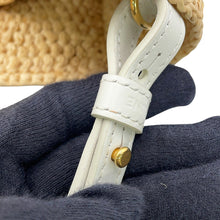 将图像加载到图库查看器中,CELINE Cabas Thais Natural/White116302FF7.01BC Raffia Leather Size Small