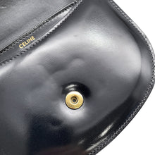 将图像加载到图库查看器中,CELINE Triomphe Boubas Claire 2-way Bag Black10L063GCJ.38NO Leather Size Mini