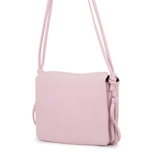 将图像加载到图库查看器中,CELINE Trio Flap Shoulder Bag Dirty Pink10P862O86.24DP Lambskin