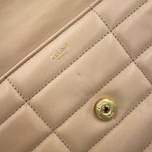 Load image into Gallery viewer, CELINE Mono Chrome ChainShoulder Bag Nude111273EPZ.03ND Goatskin Leather