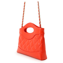 Load image into Gallery viewer, CHANEL CHANEL31 2way Handbag CoralAP3656 Shiny Calf Leather Size Mini