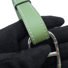 将图像加载到图库查看器中,HERMES In the Loop Verso Vert Cricket / Bamboo Swift Leather