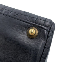 Load image into Gallery viewer, Dior Cannage Lady Dior Black Lambskin Size Large