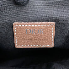 将图像加载到图库查看器中,Dior Saddle bag Brown Leather