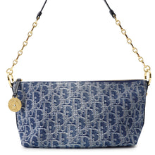 Load image into Gallery viewer, Dior Oblique Dior Star Hobo BlueS3202UDCE_M49E Denim Leather