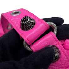 将图像加载到图库查看器中,BALENCIAGA Le Cagoule Shoulder Bag Pink671309 Leather Size XS