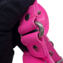 将图像加载到图库查看器中,BALENCIAGA Le Cagoule Shoulder Bag Pink671309 Leather Size XS