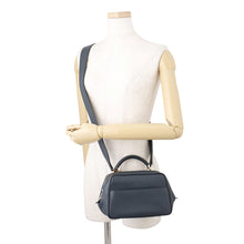 将图像加载到图库查看器中,Valextra Valextra Serie Esse 2WAY Bag CharcoalWBS0016028LOC99BU Calf Leather Size Mini