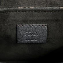 将图像加载到图库查看器中,FENDI ZUCCA Baguette Hobo Handbag Black/Brown8BS065 Canvas Leather Size Mini