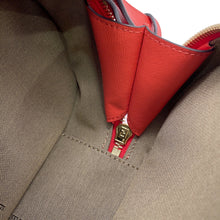 将图像加载到图库查看器中,FENDI Orlock camera bag Red8BS058 Leather suede Size Small