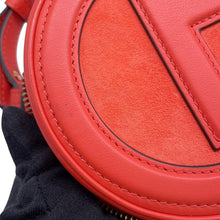 将图像加载到图库查看器中,FENDI Orlock camera bag Red8BS058 Leather suede Size Small